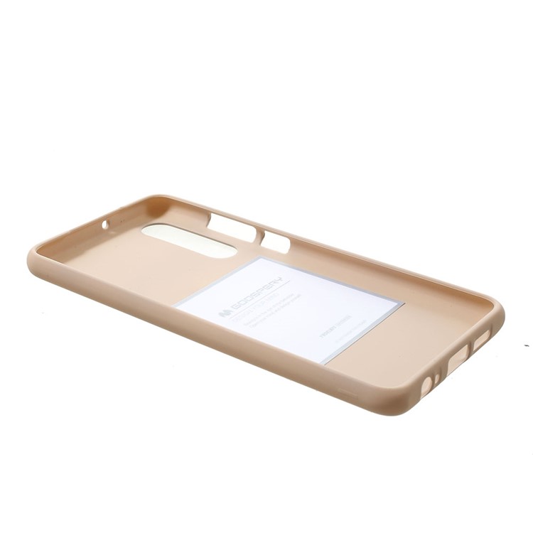 MERCURY GOOSPERY Soft Feeling Jelly Phone Shell Cover for Huawei P30 - Rose Gold-4