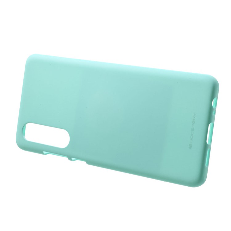 MERCURY GOOSPERY Soft Feeling Jelly Phone Shell Cover for Huawei P30 - Cyan-2