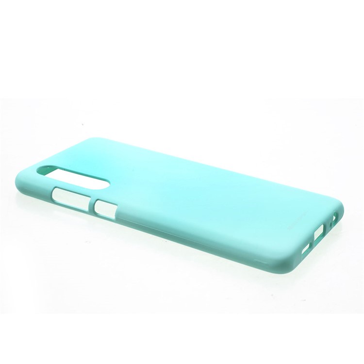 MERCURY GOOSPERY Soft Feeling Jelly Phone Shell Cover for Huawei P30 - Cyan-3