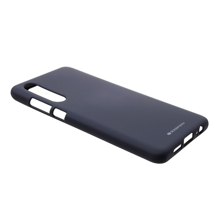MERCURY GOOSPERY Soft Feeling Jelly Phone Shell Cover for Huawei P30 - Dark Blue-2
