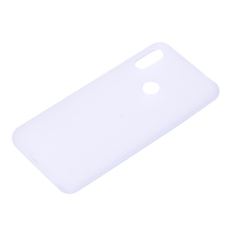 Soft Frosted TPU Case for Huawei Honor 8A - White-3