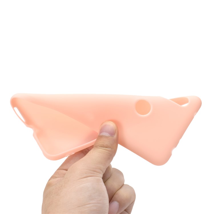 Soft Frosted TPU Case for Huawei Honor 8A - Pink-5