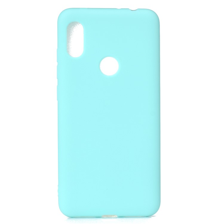 Soft Frosted TPU Case for Huawei Honor 8A - Baby Blue-2