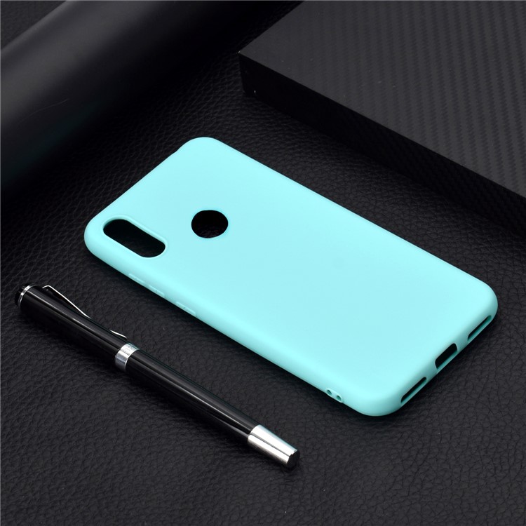 Soft Frosted TPU Case for Huawei Honor 8A - Baby Blue-6