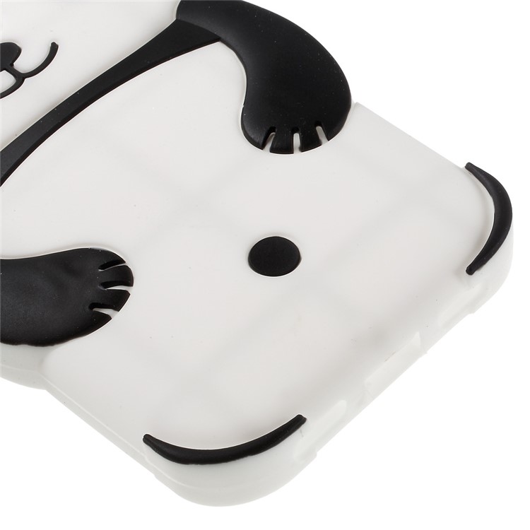For Huawei P9 Lite Cute 3D Panda Silicone Case - Black-5