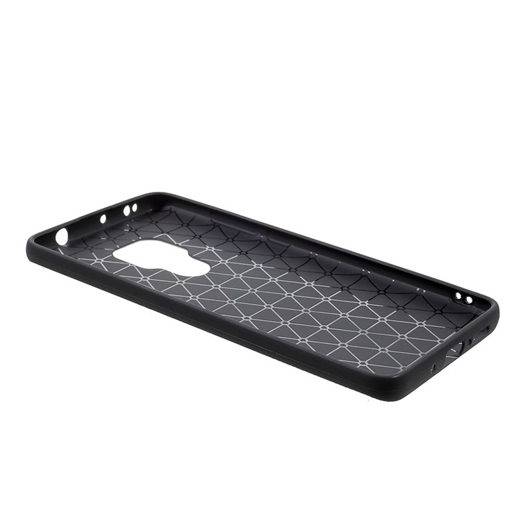 For Huawei Mate 20 Litchi Grain TPU Cell Phone Case Accessory - Black-5