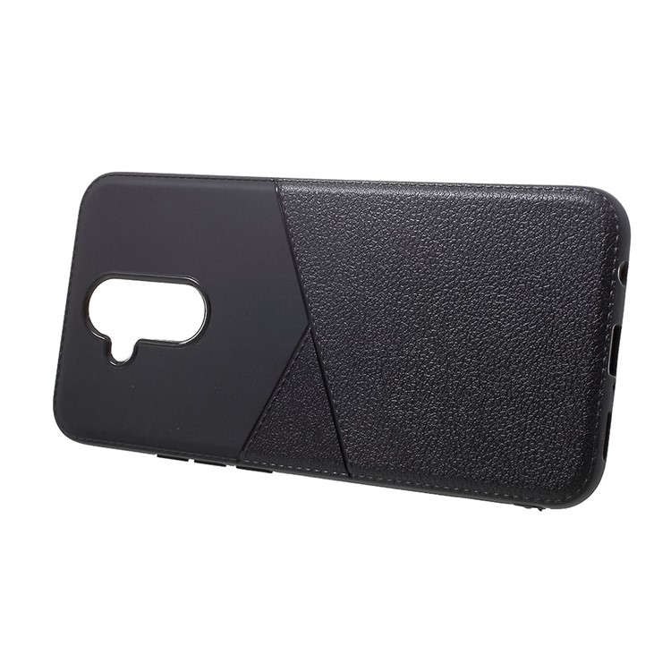 For Huawei Mate 20 Lite Litchi Grain TPU Mobile Phone Cover Shell - Black-2