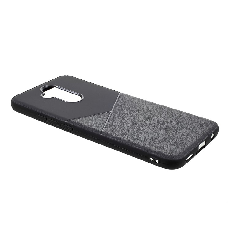 For Huawei Mate 20 Lite Litchi Grain TPU Mobile Phone Cover Shell - Black-3