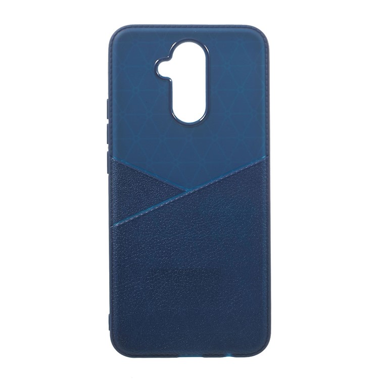 For Huawei Mate 20 Lite Litchi Grain TPU Mobile Phone Cover Shell - Blue-1