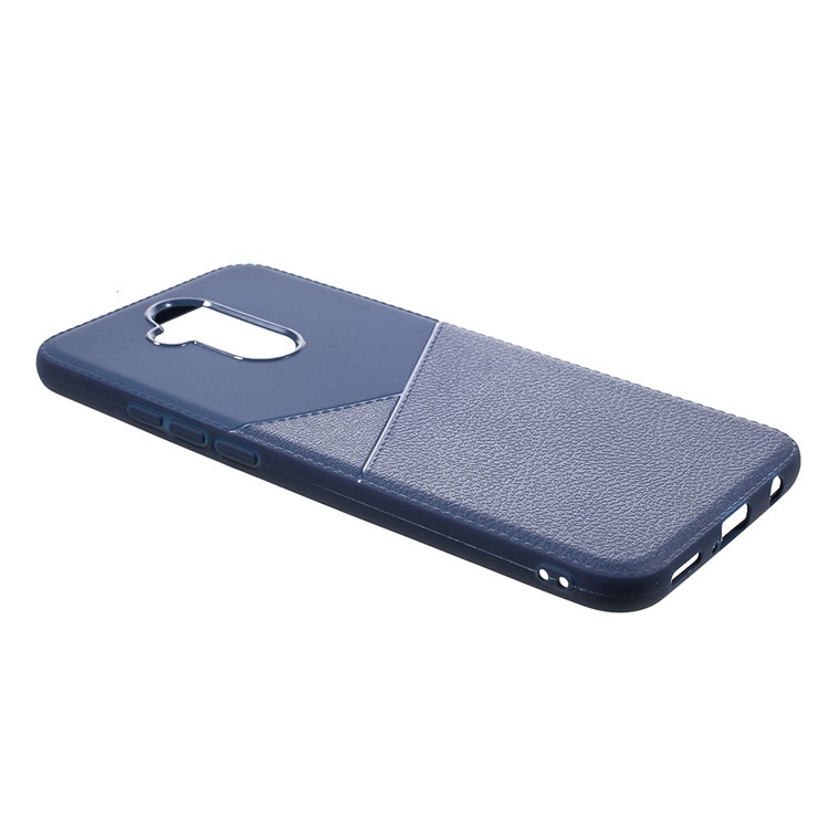 For Huawei Mate 20 Lite Litchi Grain TPU Mobile Phone Cover Shell - Blue-2