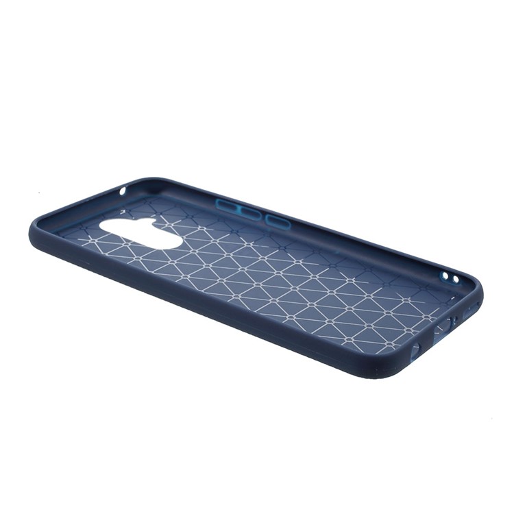 For Huawei Mate 20 Lite Litchi Grain TPU Mobile Phone Cover Shell - Blue-3