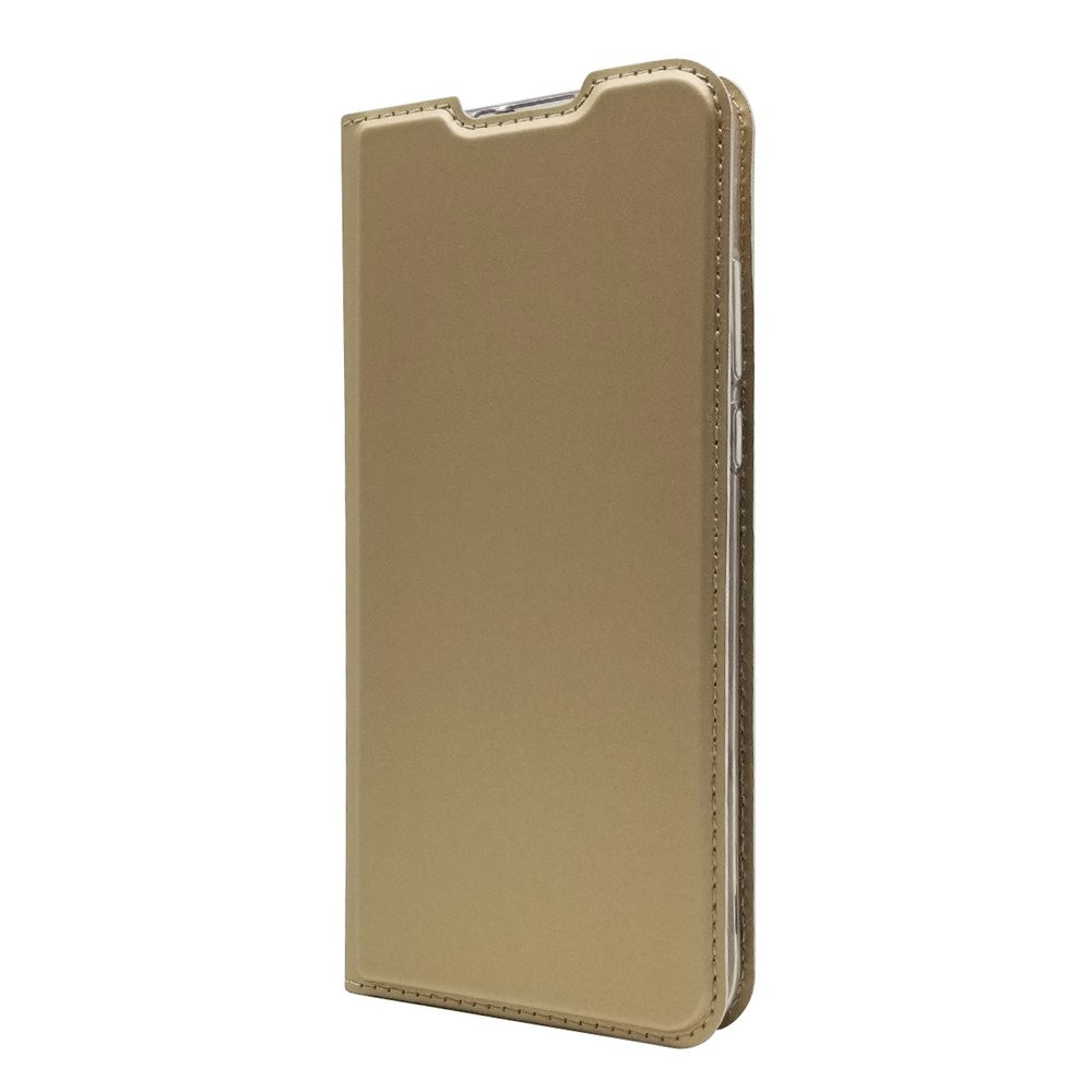 Magnetic Adsorption Leather Card Slot Case for Huawei P30 Lite - Gold-8