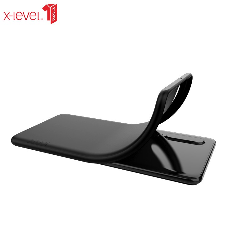 X-LEVEL Ultra-thin Matte TPU Phone Case Cover for Huawei P30 - Black-3