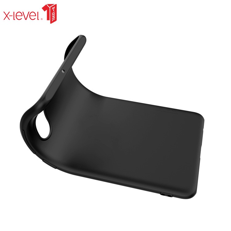 X-LEVEL Ultra-thin Matte TPU Phone Case Cover for Huawei P30 - Black-4