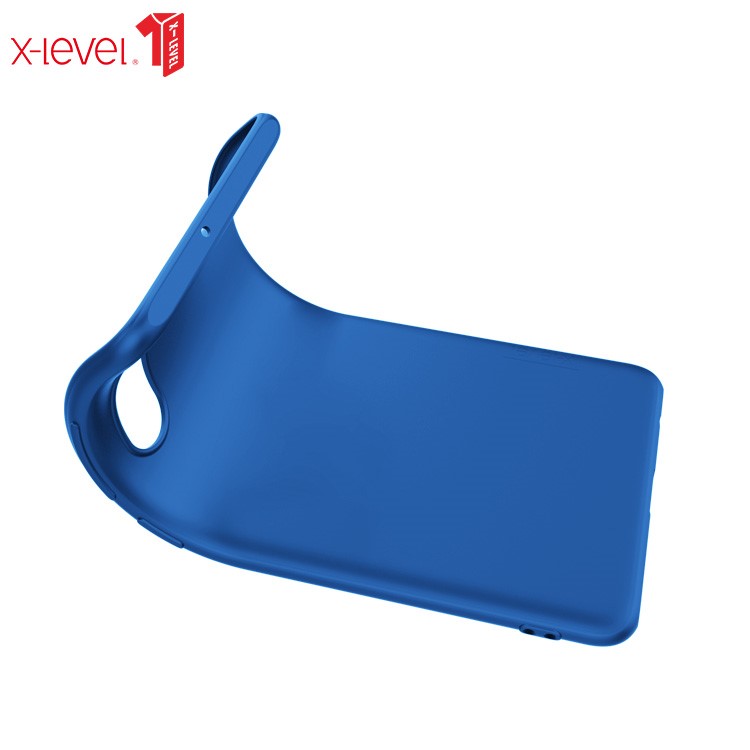 X-LEVEL Ultra-thin Matte TPU Phone Case Cover for Huawei P30 - Blue-3