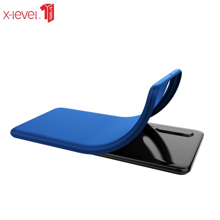 X-LEVEL Ultra-thin Matte TPU Phone Case Cover for Huawei P30 - Blue-4