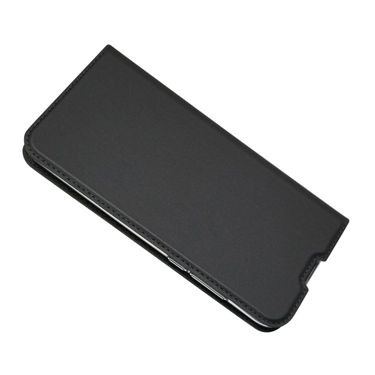 Magnetic Adsorption Leather Card Holder Case for Huawei Honor View 20 / Honor V20 - Black-6
