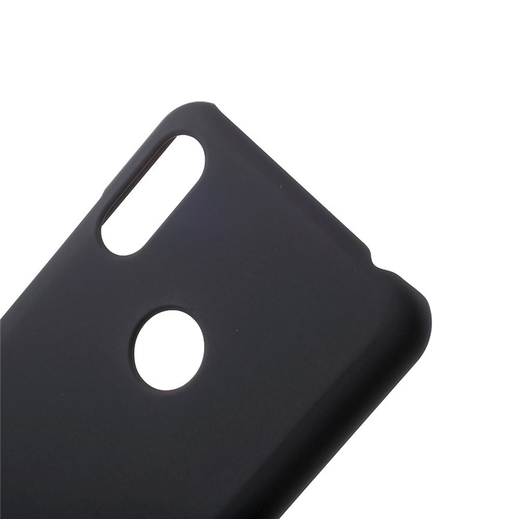 Rubberized Hard PC Case for Huawei Y6 (2019, with Fingerprint Sensor) / Y6 Prime (2019) - Black-4