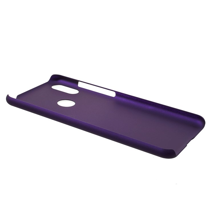 Rubberized Hard PC Case for Huawei Y6 (2019) - Purple-3