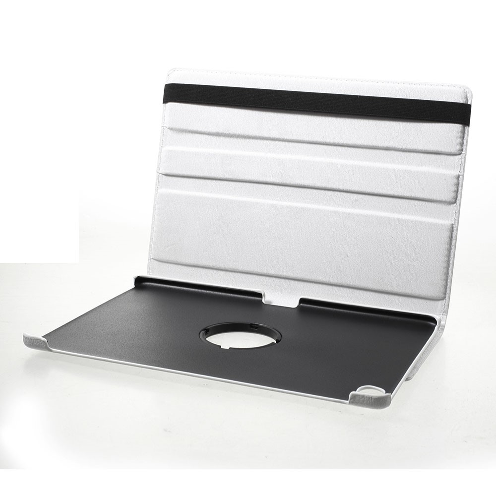 Litchi Texture 360 Degree Rotary Stand Leather Case for Huawei MediaPad M5 lite 10 - White-4