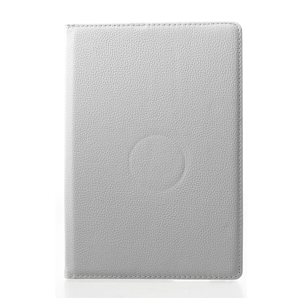 Funda De Cuero De Soporte Rotativo De 360 ​​grados De Litchi Para Huawei MediaPad M5 Lite 10 - Blanco-5