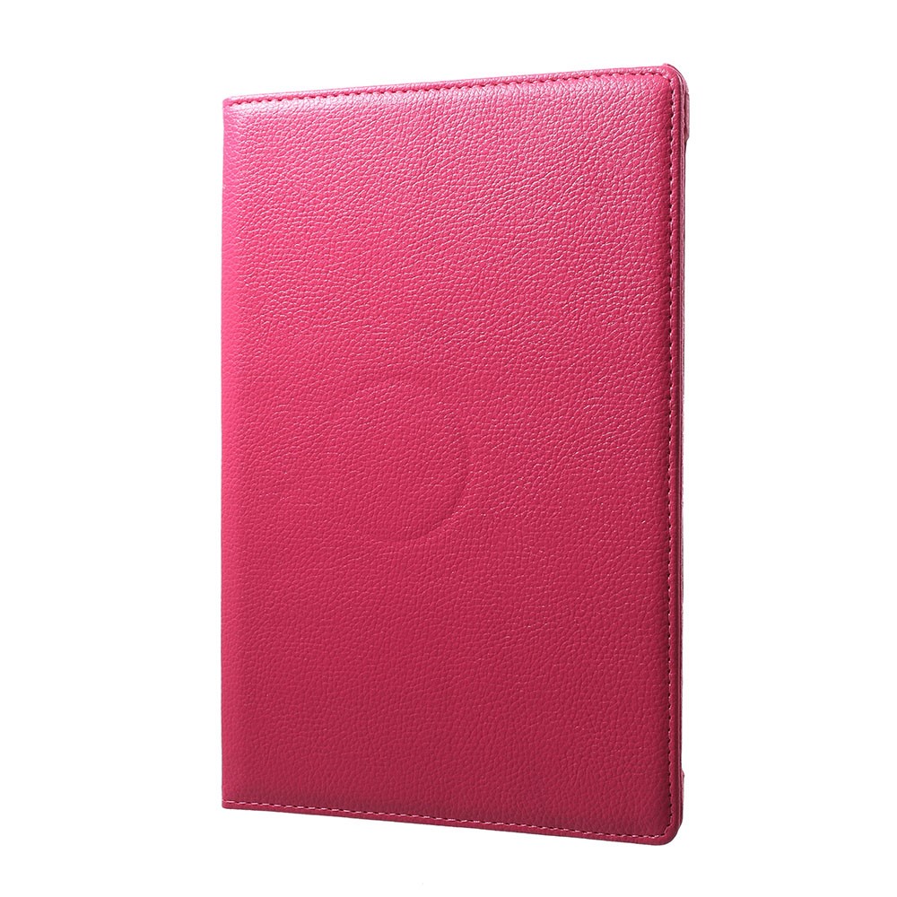 Litchi Texture 360 Degree Rotary Stand Leather Case for Huawei MediaPad M5 lite 10 - Rose-6