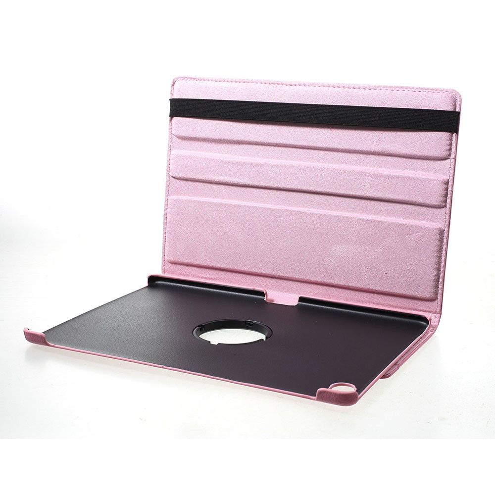 Litchi Texture 360 Degree Rotary Stand Leather Case for Huawei MediaPad M5 lite 10 - Pink-4