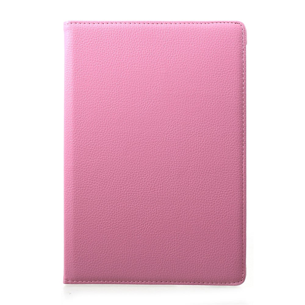 Litchi Texture 360 Degree Rotary Stand Leather Case for Huawei MediaPad M5 lite 10 - Pink-5