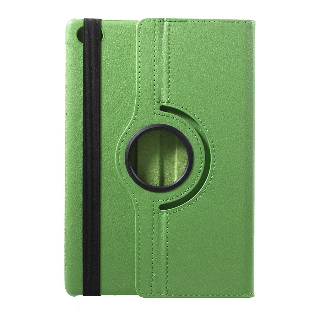 Litchi Texture 360 Degree Rotary Stand Leather Case for Huawei MediaPad M5 lite 10 - Green-1