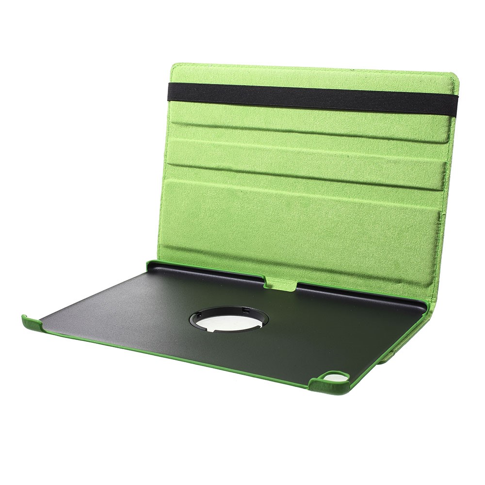 Litchi Texture 360 Degree Rotary Stand Leather Case for Huawei MediaPad M5 lite 10 - Green-4