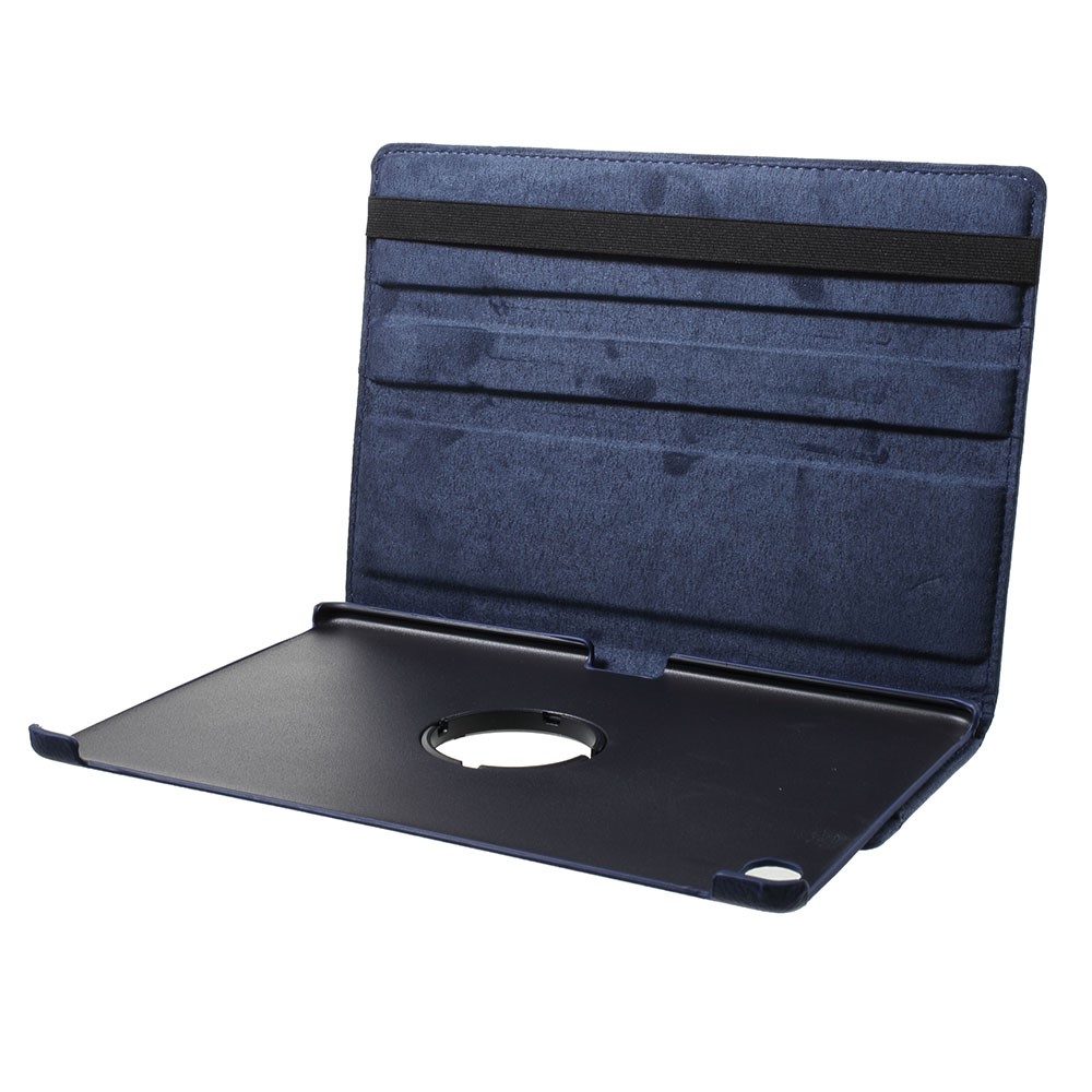 Litchi Texture 360 Degree Rotary Stand Leather Case for Huawei MediaPad M5 lite 10 - Dark Blue-4