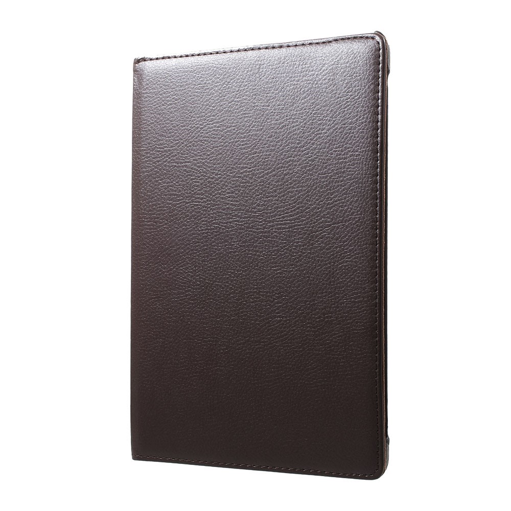 Litchi Texture 360 Degree Rotary Stand Leather Case for Huawei MediaPad M5 lite 10 - Brown-6