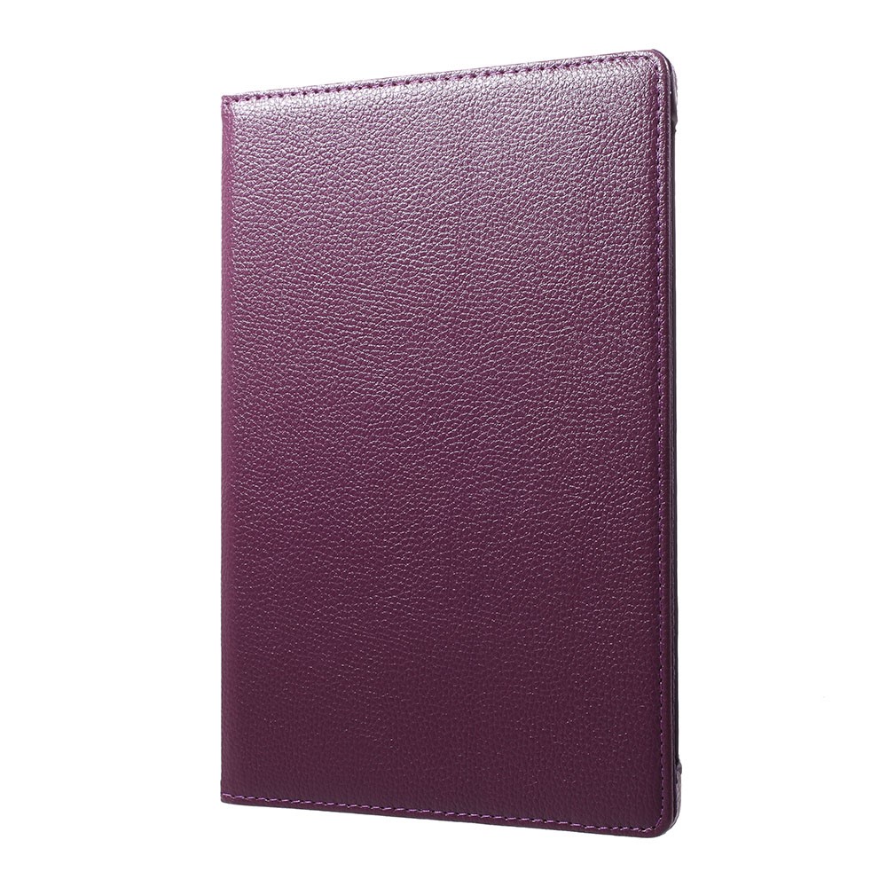 Litchi Texture 360 Degree Rotary Stand Leather Case for Huawei MediaPad M5 lite 10 - Purple-6