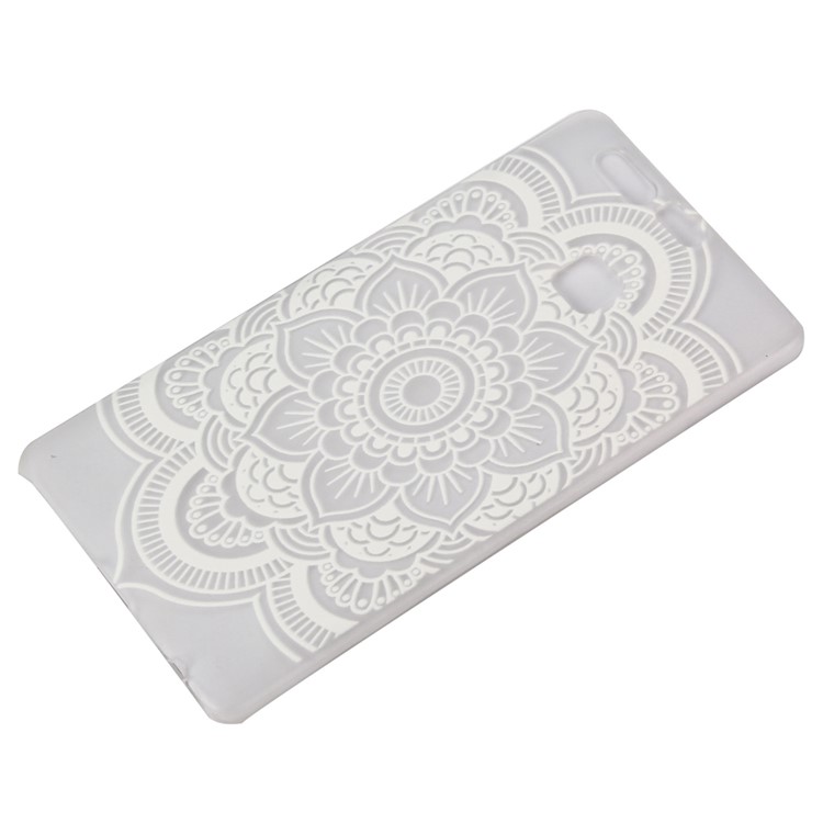 Embossed Hard Shell Case for Huawei P9 - Beautiful Flowers-4