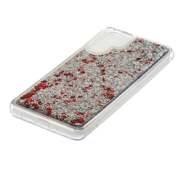 Quicksand Mirror Surface TPU Cover Shell for Huawei P30 Pro - Silver-3
