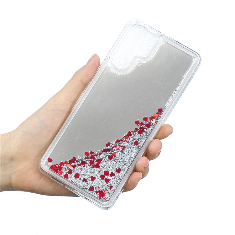 Quicksand Mirror Surface TPU Cover Shell for Huawei P30 Pro - Silver-5