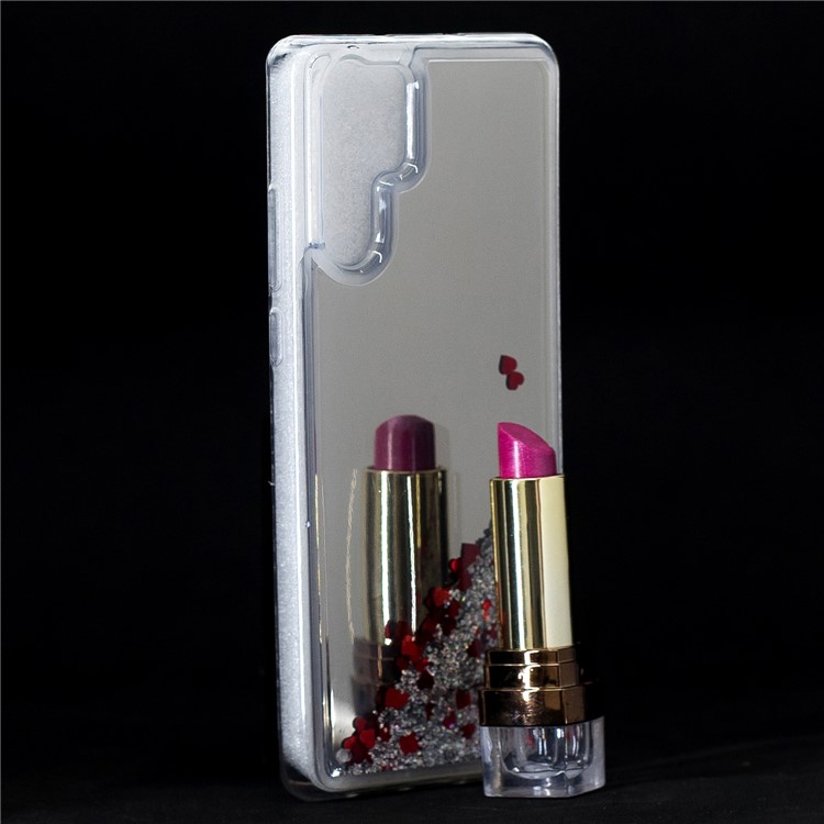 Quicksand Mirror Surface TPU Cover Shell for Huawei P30 Pro - Silver-7