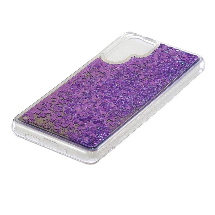 Quicksand Mirror Surface TPU Cover Shell for Huawei P30 Pro - Purple-3