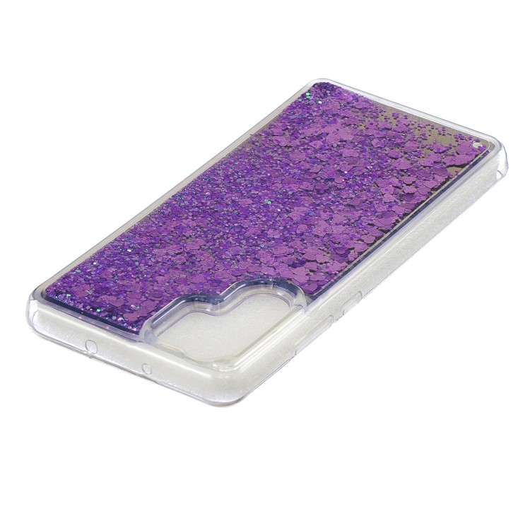 Quicksand Mirror Surface TPU Cover Shell for Huawei P30 Pro - Purple-4