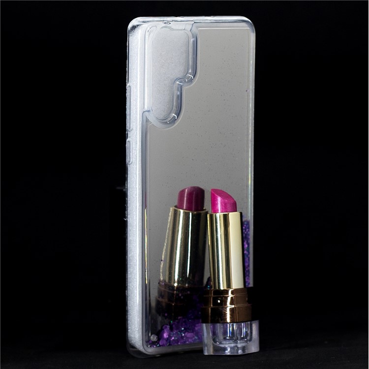 Quicksand Mirror Surface TPU Cover Shell for Huawei P30 Pro - Purple-7