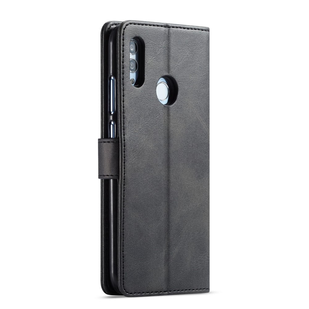 Lc. Imeeke Walllet Cuir Stand Case Pour Huawei P Smart (2019) / Honor 10 Lite - le Noir