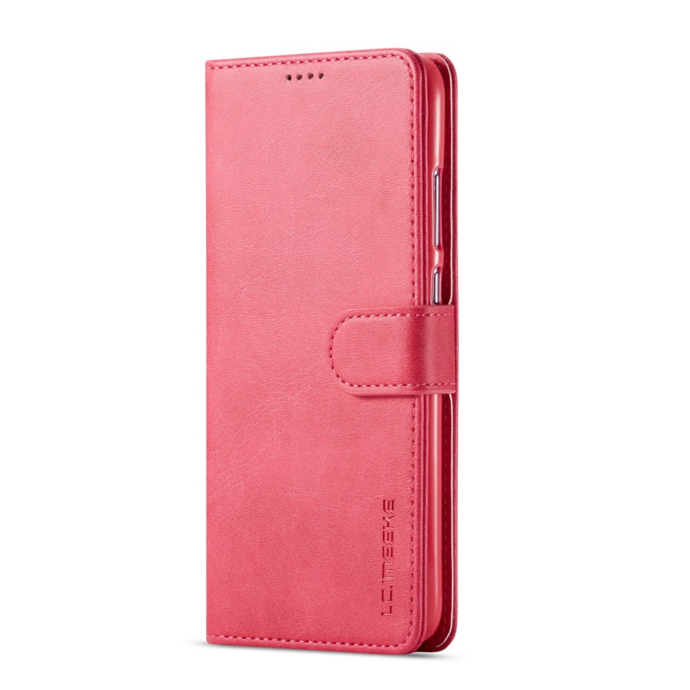 LC.IMEEKE Wallet Leather Stand Case for Huawei P Smart (2019) / Honor 10 Lite - Rose-2