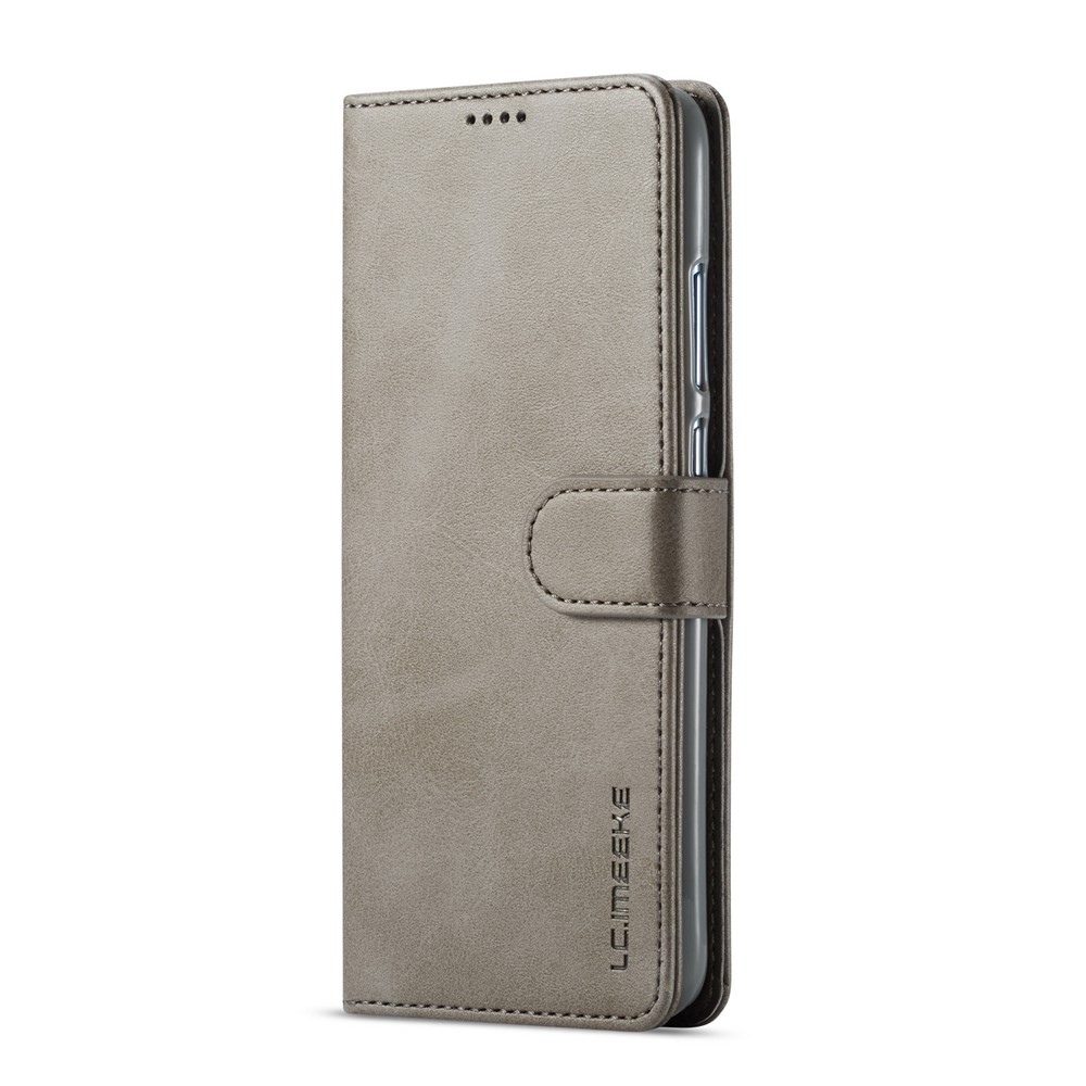 Lc. Стенд Кожи Imeeke Wallet Для Huawei P Smart (2019) / Честь 10 Лайт - Серый-2