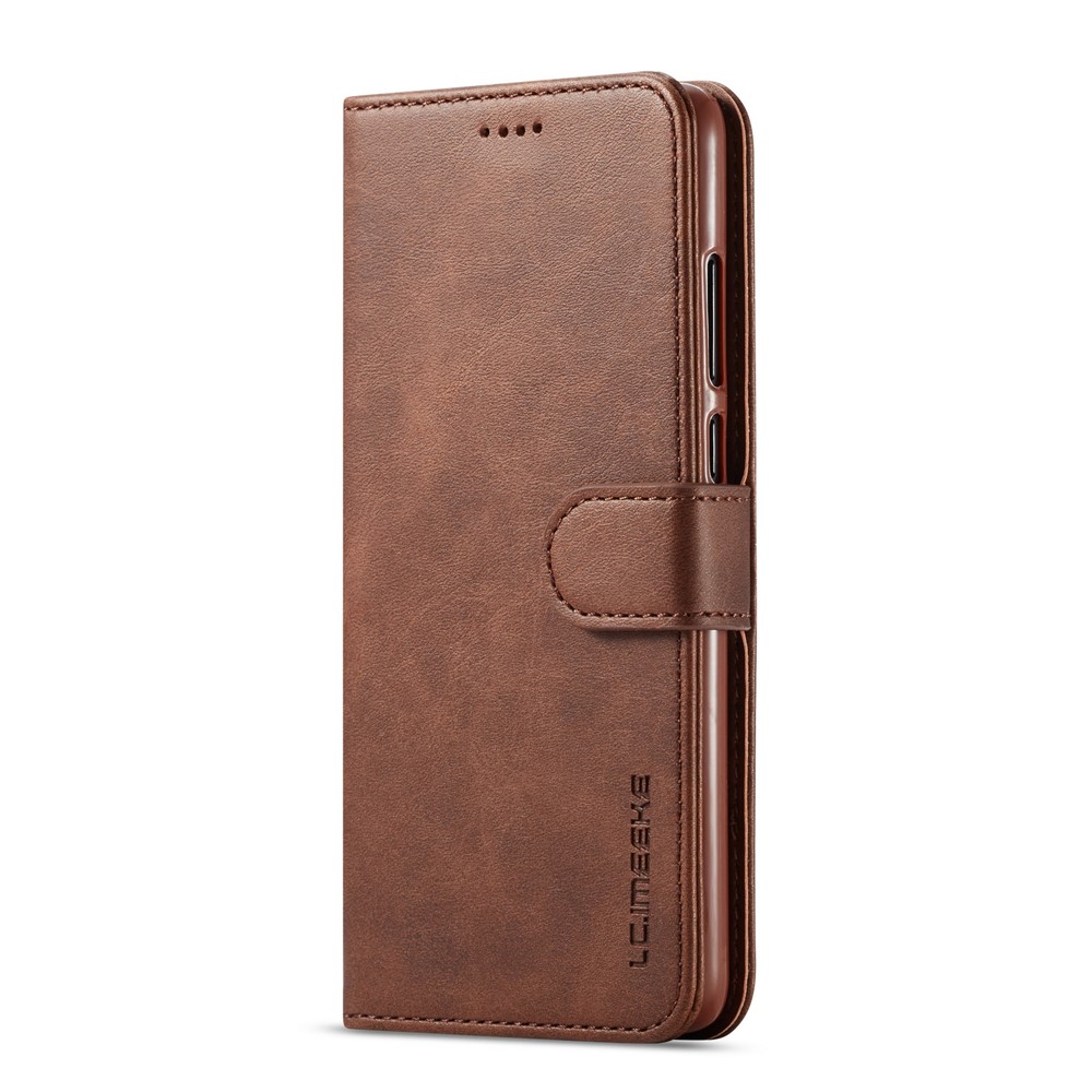 Lc. Case de Billetera de Cuero Imeeke Para Huawei P30 - Café