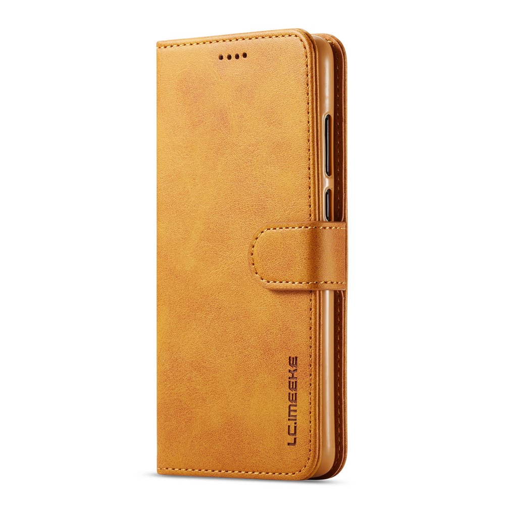 LC. Custodia In Pelle IMEEKE Per Huawei P30 - Marrone-2