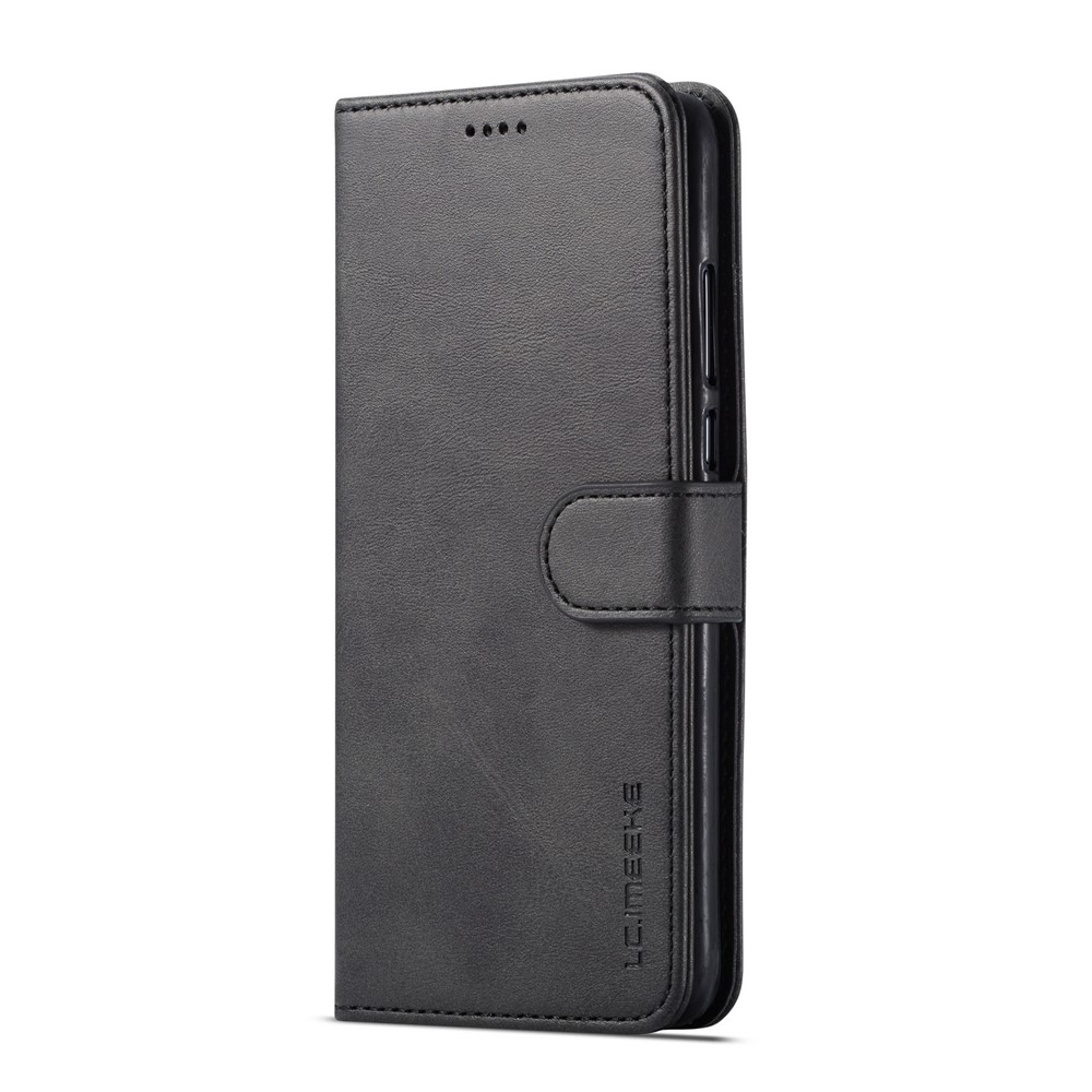LC.IMEEKE Wallet Leather Stand Case for Huawei P30 Lite - Black-2