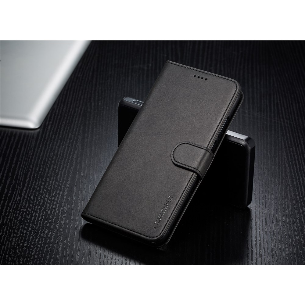 LC.IMEEKE Wallet Leather Stand Case for Huawei P30 Lite - Black-4