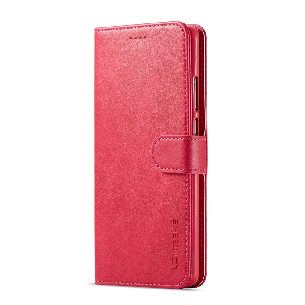 Lc. Case de Cuero de Billetera Imeeke Para el Accesorio de Teléfono Celular Huawei P30 - Rosa