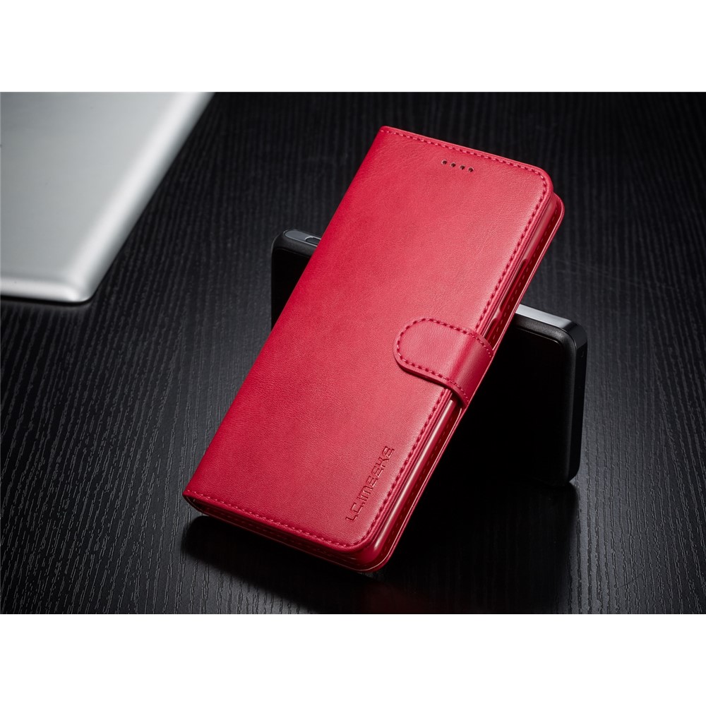 LC.IMEEKE Wallet Leather Stand Case for Huawei P30 Pro - Rose-4