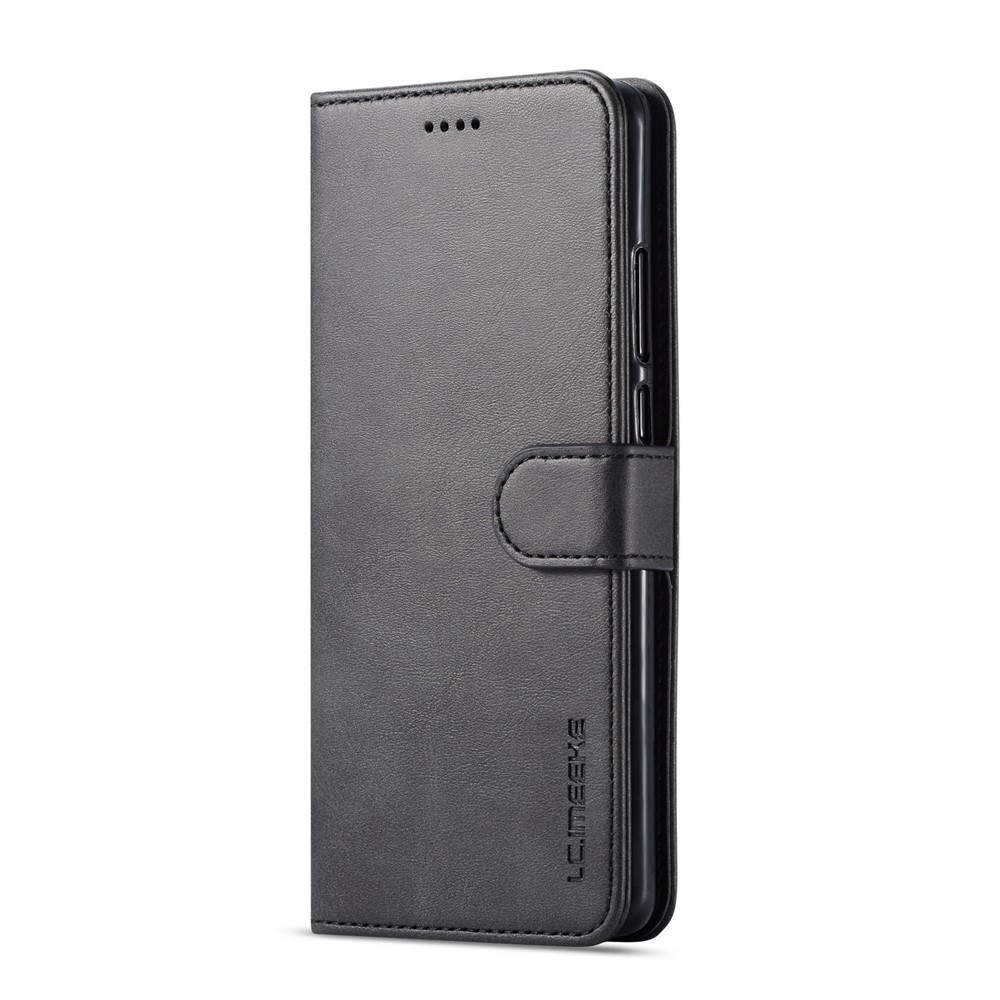 LC.IMEEKE Wallet Leather Stand Case for Huawei P30 Pro - Black-2